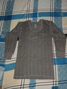 Gray Long Sleeve Thermal Shirt