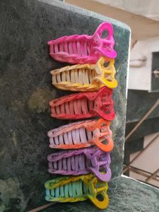 colorful Hair Clutchers Set
