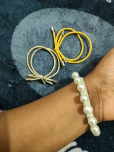 Pearl Hair Tie Set