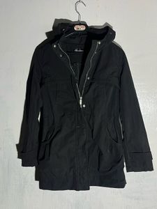 Black Hooded Jacket