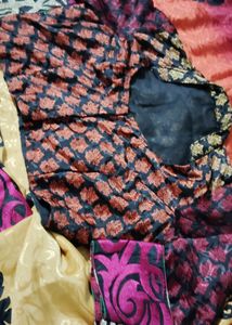 Multicolor Saree