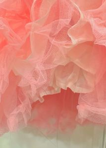 Pink Tulle Flower Girl Dress