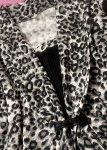 Leopard Print Cardigan