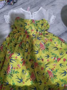Floral Print Kids Dress