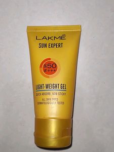 Lakeme Sun Expert Spf 50 PA+++ Light Weight Gel For All Skin Types