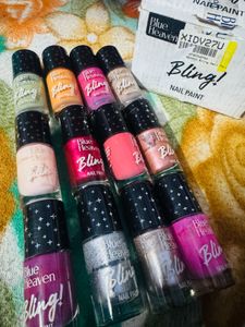 Blue Heaven Nail Paint Set of 12