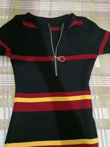 Striped Mini Dress