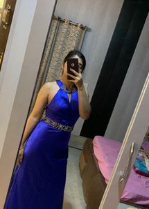 Elegant Blue Ethnic Gown🦋💙💕