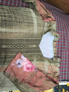 Elegant Floral Print Kurta