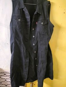 Price Dropped Denim Jacket Dress