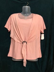 Pink Short Sleeve Top