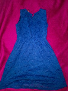 Navy Blue Mini Dress 👗