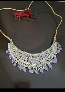 Elegant Jewelry Set Lavender Color