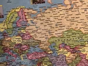 Brand New  World Map Poster