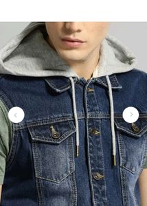 Roadster Denim Jacket With Removable Hoodie