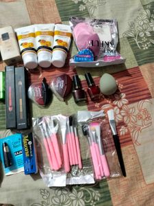 makeup items