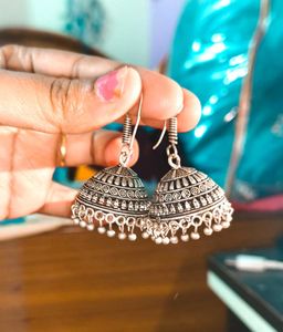 10 Oxidised Combo Earrings