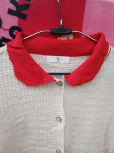Peter Collar Cardigan