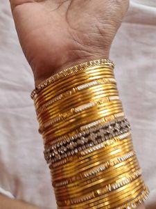 Golden Bangle Set