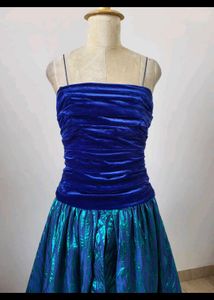 Elegant Blue Gown