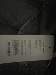 Rare Jack &amp; Jones Denim Zipper Shirt