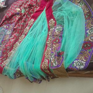 Reception Lehanga Saree