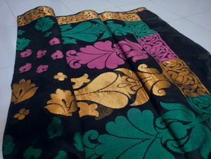 Black Lovers Saree 🖤 Traditional Look🔥