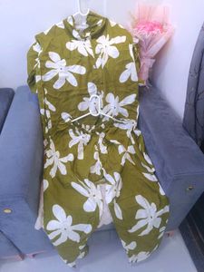 Floral Print cord set