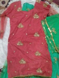 Embellished Kurta Set