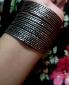 Silver Bangles Set