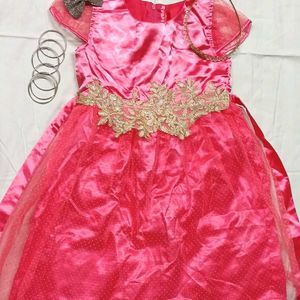 ✨ Sparkly Pink Girls' Dress ✨