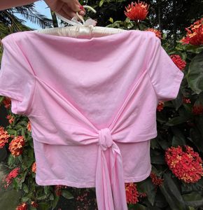 Pink bow Knot Top🎀💗