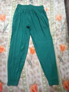 Green Casual Pants