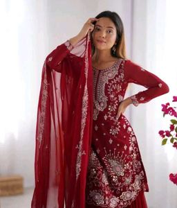 Heavy Work Kurta Set