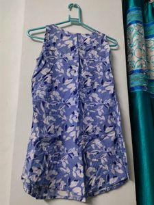 Floral Print Sleeveless Dress