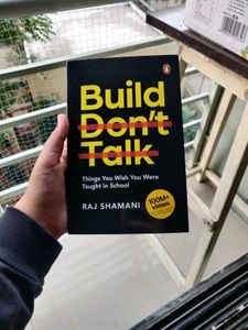 🆕 Build Don&#39;t Talk Book Paperback By Raj Shamani