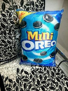 Oreo Biscuits Pillow For Kids (Same Print In Front