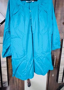 Elegant Teal Top Plus size 5XL