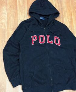 Polo Zip-Up Hoodie