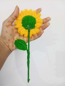 Crochet Sunflower