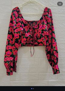Floral Crop Top