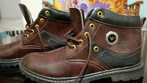 Giorgio Armani High Quality Ankle Leather Shoes