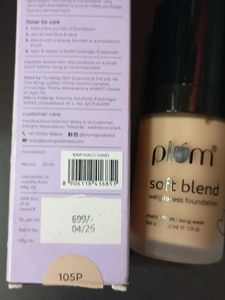 plum weightless foundation