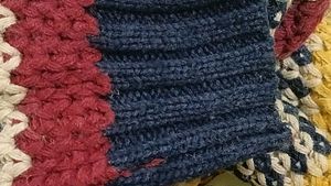 GUESS Striped Knit Sweater