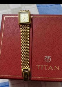 Titan Gold Watch