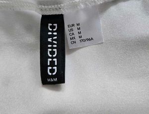 H&amp;M Satin Corset Top