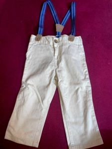 Cute Baby Boy Pants w/ Suspenders