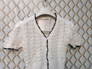 New With Tag Premium Cute Korean Knit Crop Top