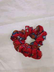 Colorful Scrunchie Set - 5 Pieces
