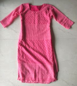 Beautiful Pink Kurti